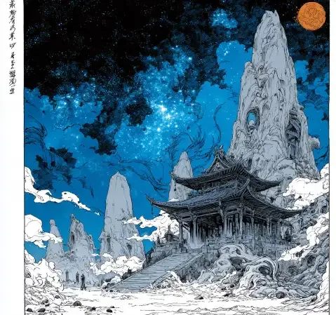 安静摆放的漫画书与一杯茶，传递站内安静的阅读整理氛围